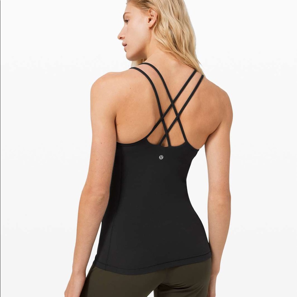 Lululemon Free To Be Nulu Tank (Black) Size 6